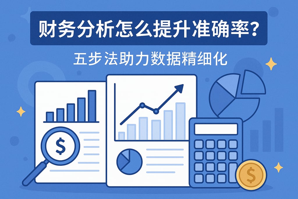 财务分析怎么提升准确率？五步法助力数据精细化
