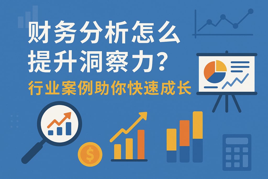 财务分析怎么提升洞察力？行业案例助你快速成长