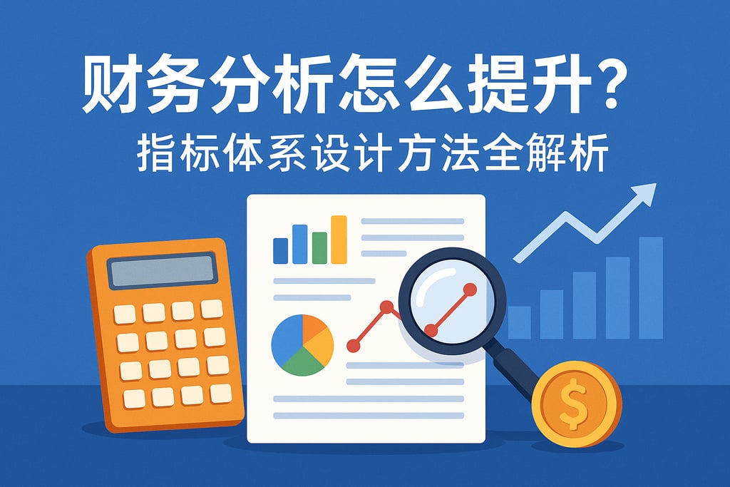 财务分析怎么提升？指标体系设计方法全解析