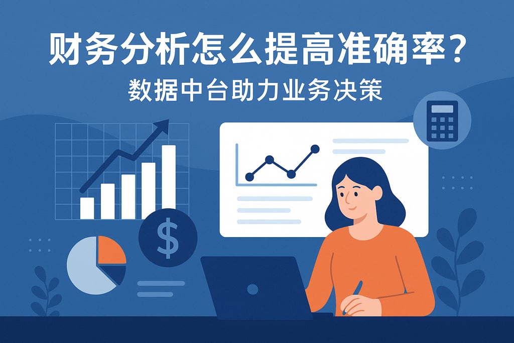财务分析怎么提高准确率？数据中台助力业务决策