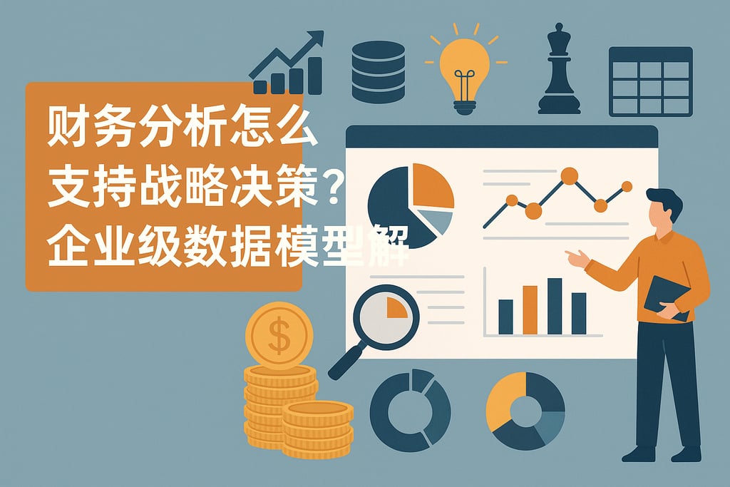财务分析怎么支持战略决策？企业级数据模型解析