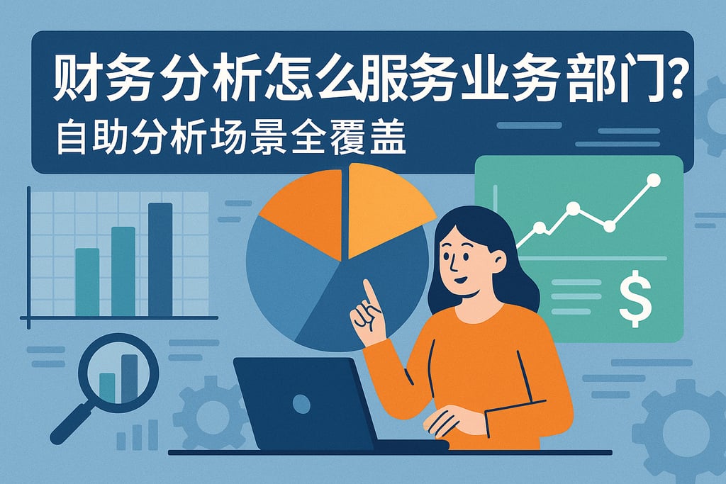 财务分析怎么服务业务部门？自助分析场景全覆盖
