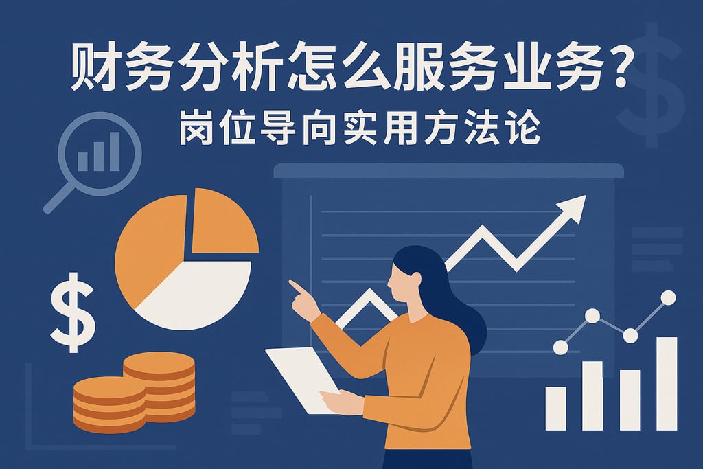 财务分析怎么服务业务？岗位导向实用方法论