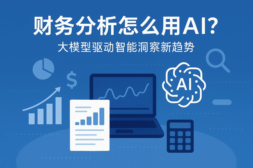 财务分析怎么用AI？大模型驱动智能洞察新趋势