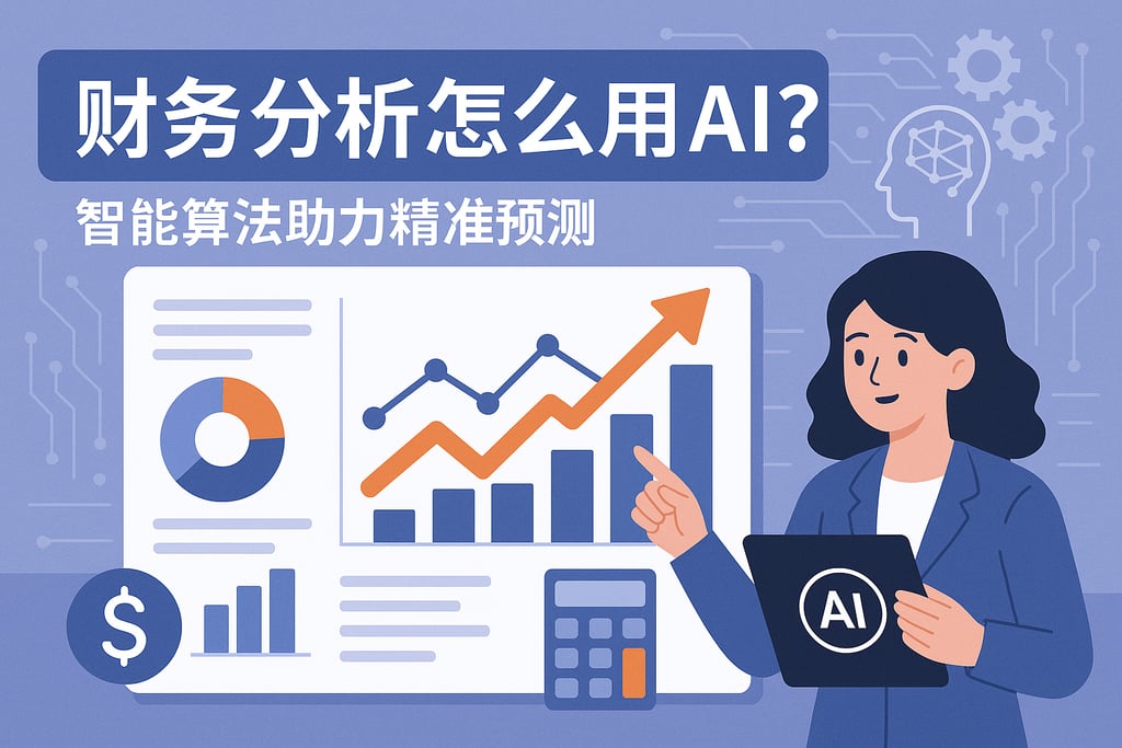 财务分析怎么用AI？智能算法助力精准预测