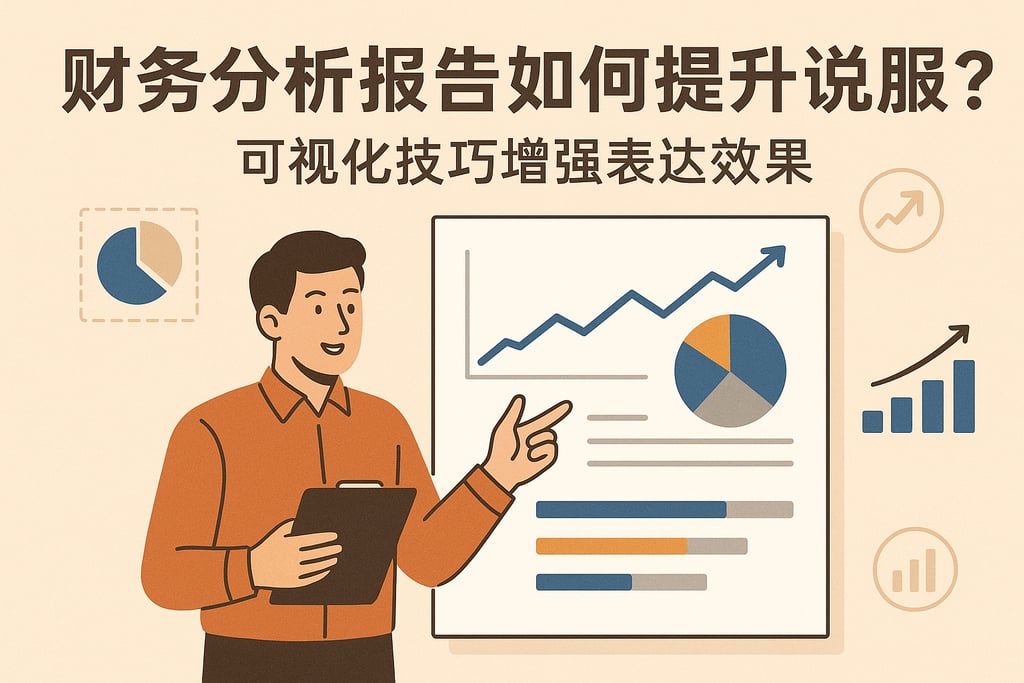 财务分析报告如何提升说服力？可视化技巧增强表达效果