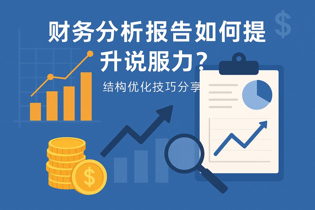 财务分析报告如何提升说服力？结构优化技巧分享