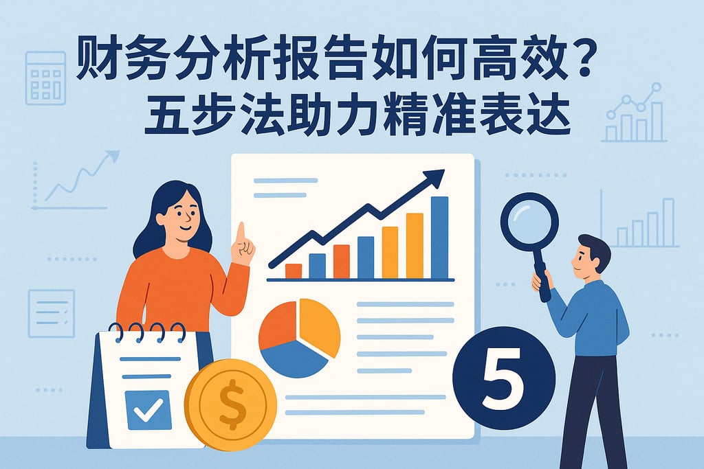 财务分析报告如何高效？五步法助力精准表达