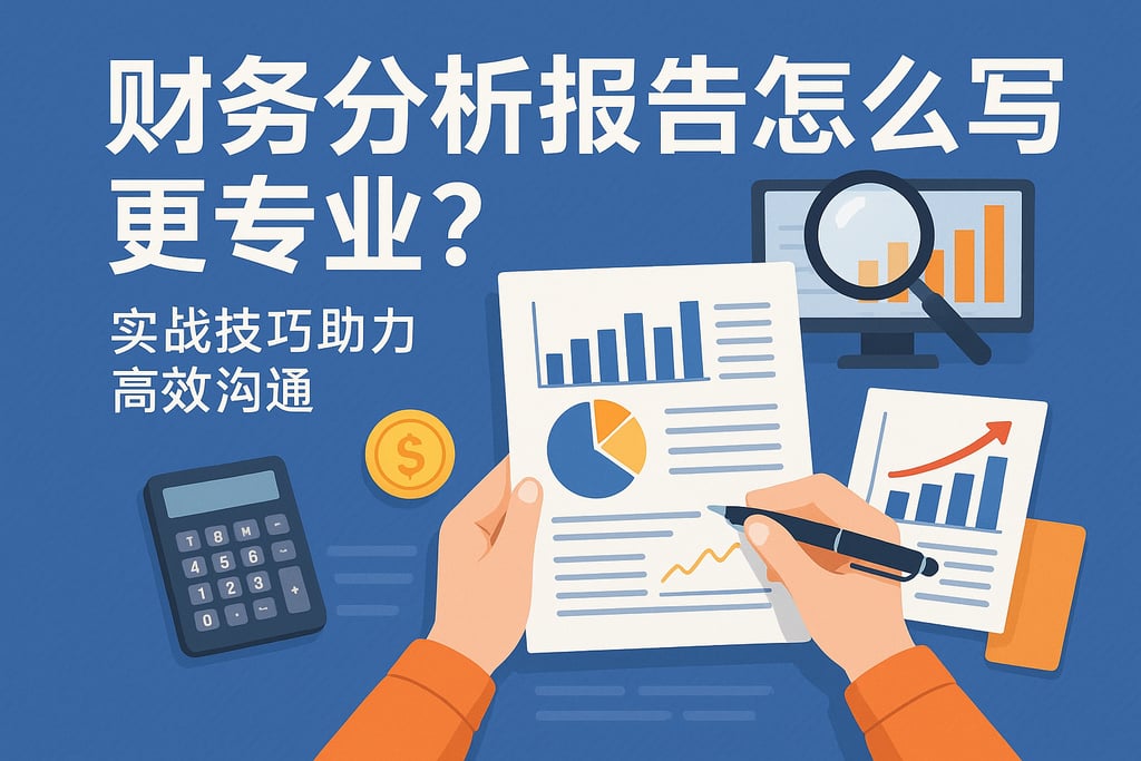 财务分析报告怎么写更专业？实战技巧助力高效沟通