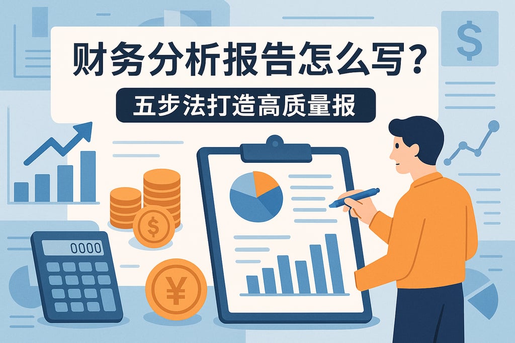 财务分析报告怎么写？五步法打造高质量报告