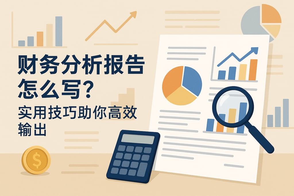财务分析报告怎么写？实用技巧助你高效输出