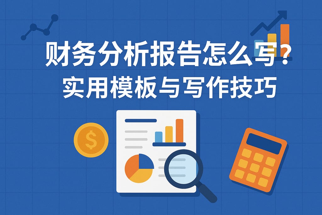 财务分析报告怎么写？实用模板与写作技巧