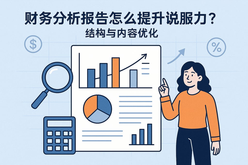 财务分析报告怎么提升说服力？结构与内容优化