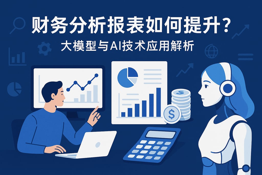 财务分析报表如何提升？大模型与AI技术应用解析