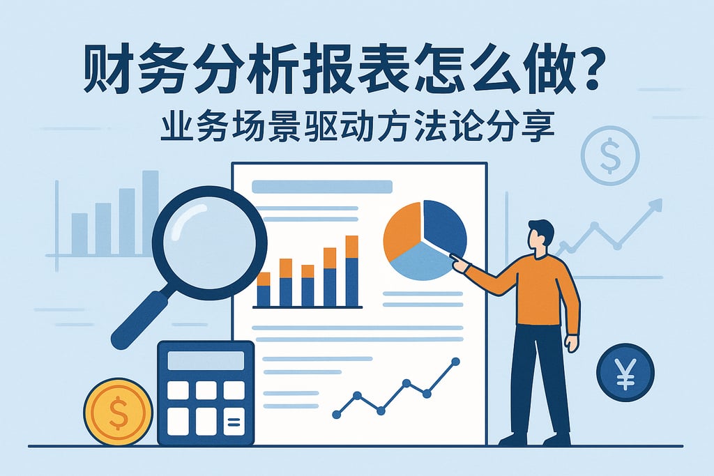 财务分析报表怎么做？业务场景驱动方法论分享