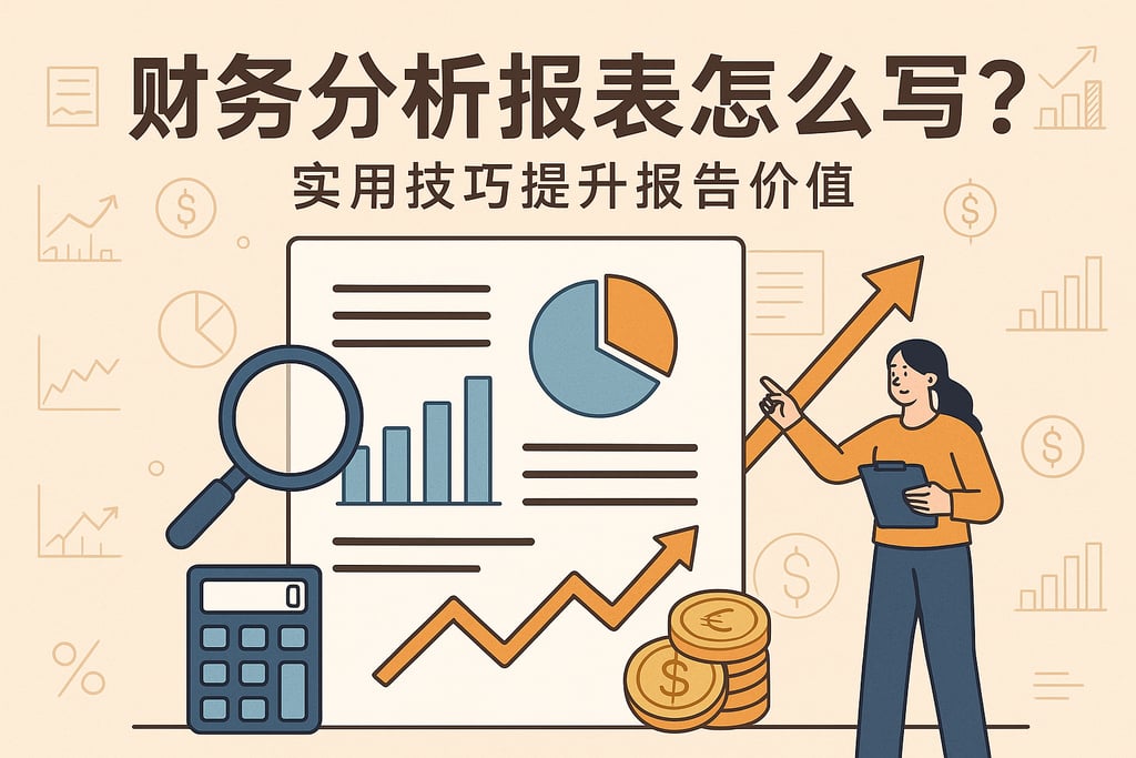 财务分析报表怎么写？实用技巧提升报告价值