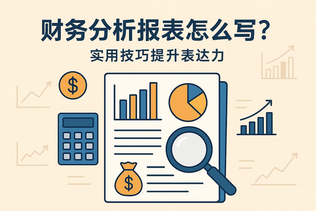 财务分析报表怎么写？实用技巧提升表达力