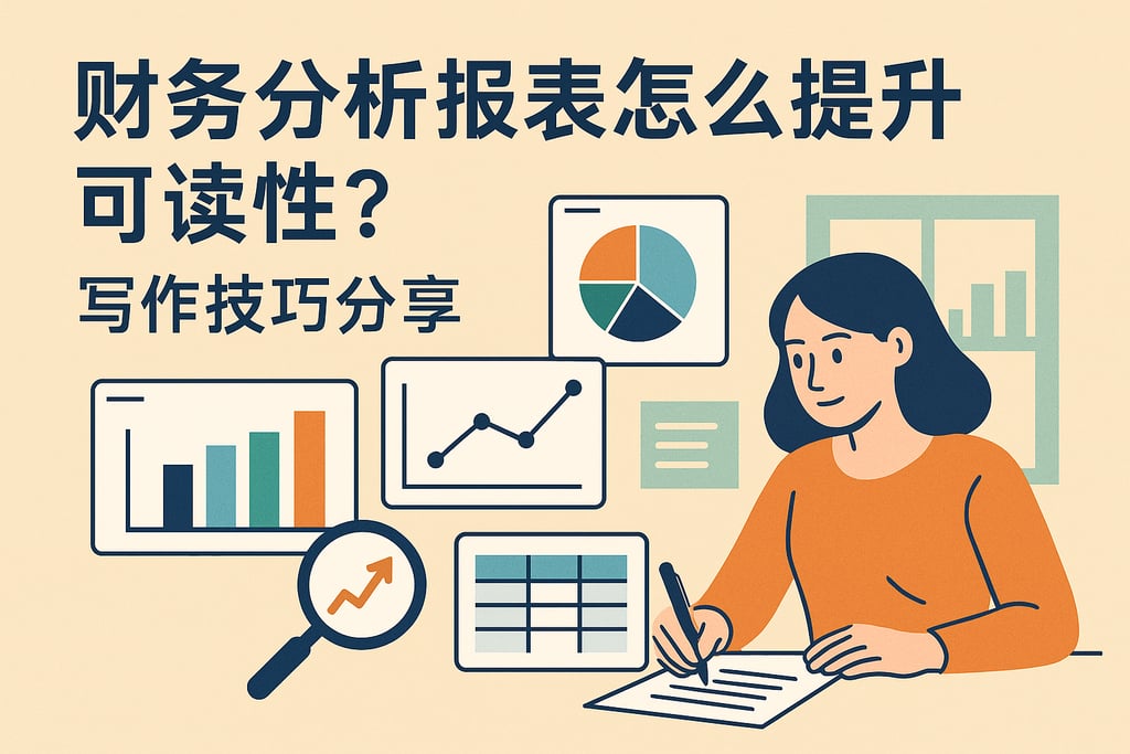 财务分析报表怎么提升可读性？写作技巧分享