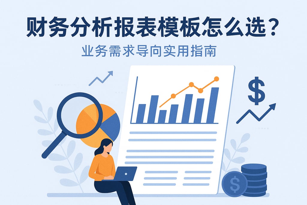 财务分析报表模板怎么选？业务需求导向实用指南