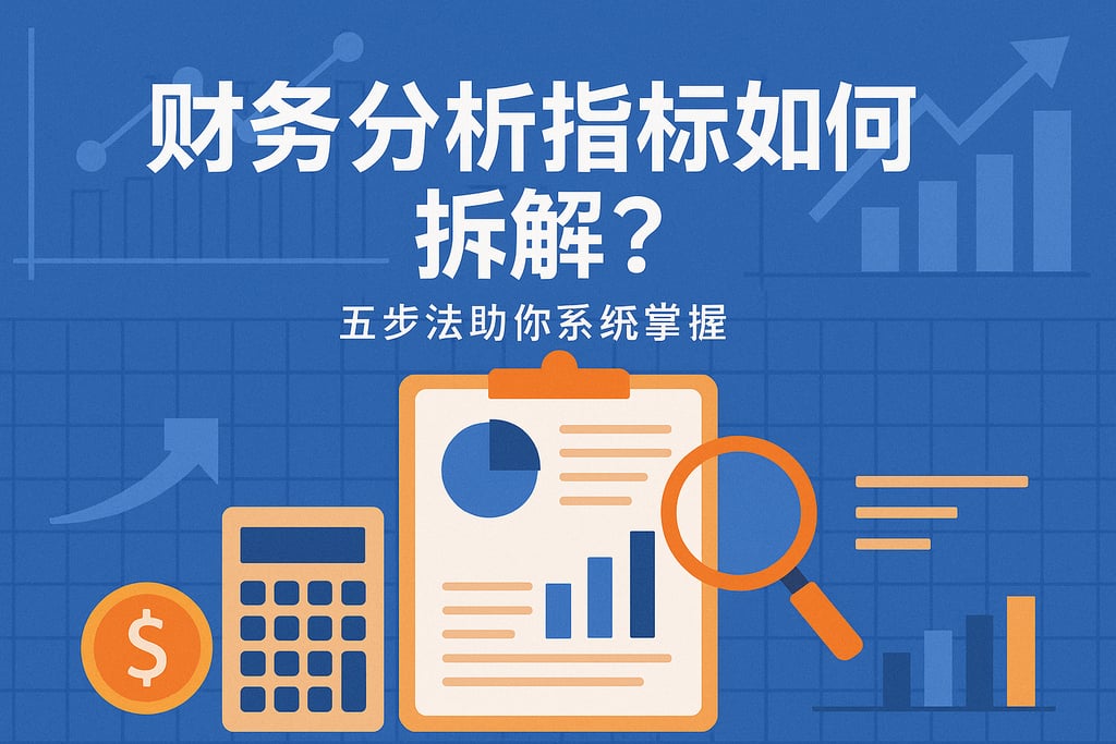 财务分析指标如何拆解？五步法助你系统掌握