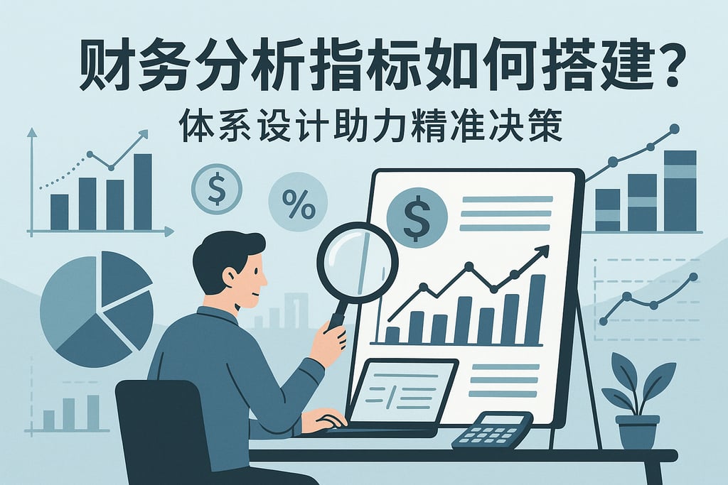 财务分析指标如何搭建？体系设计助力精准决策