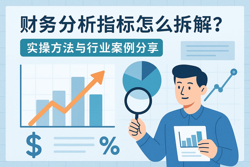 财务分析指标怎么拆解？实操方法与行业案例分享