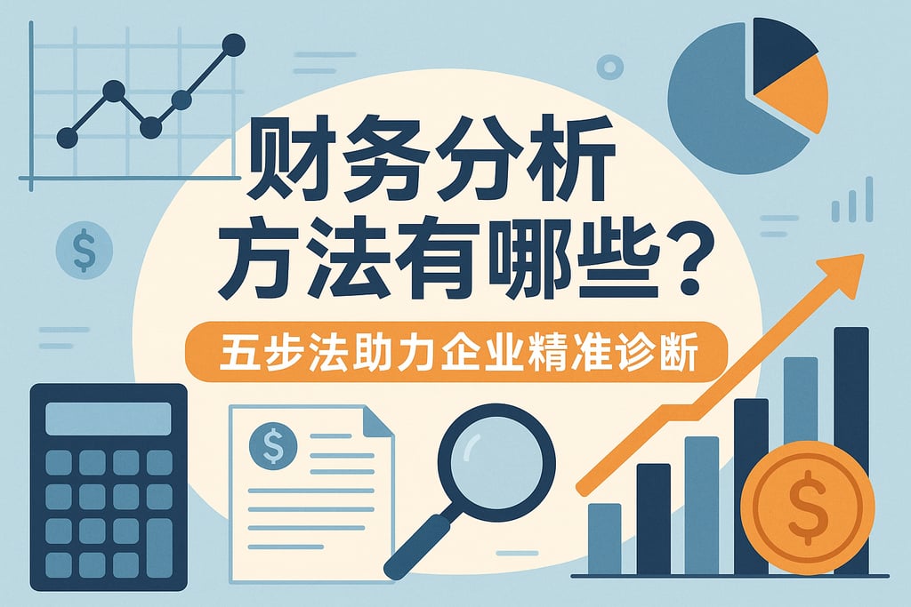财务分析方法有哪些？五步法助力企业精准诊断
