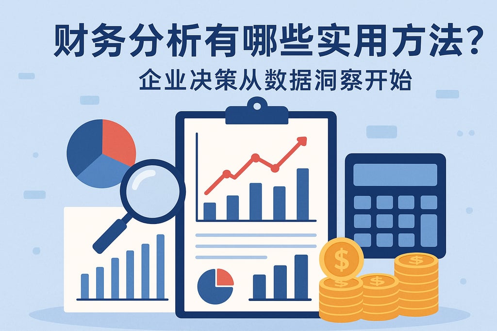 财务分析有哪些实用方法？企业决策从数据洞察开始