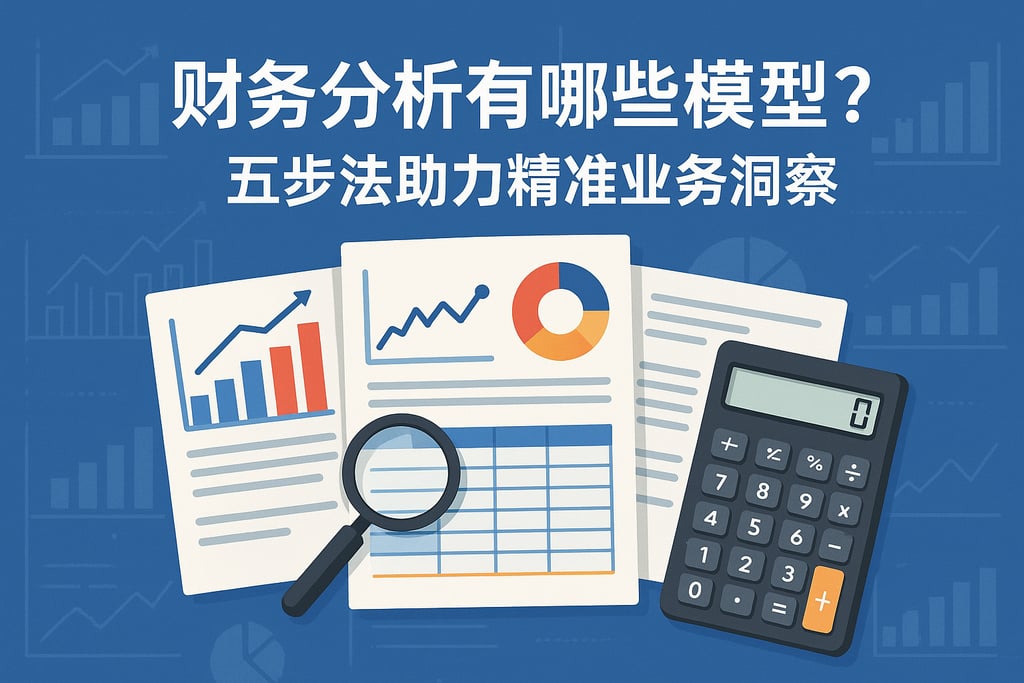 财务分析有哪些模型？五步法助力精准业务洞察