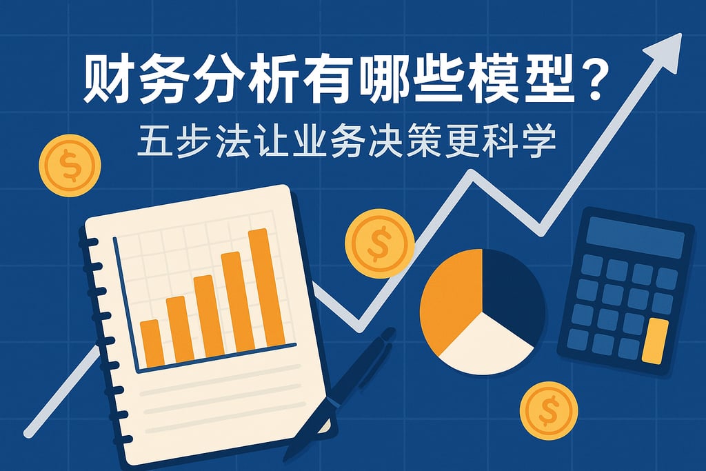 财务分析有哪些模型？五步法让业务决策更科学