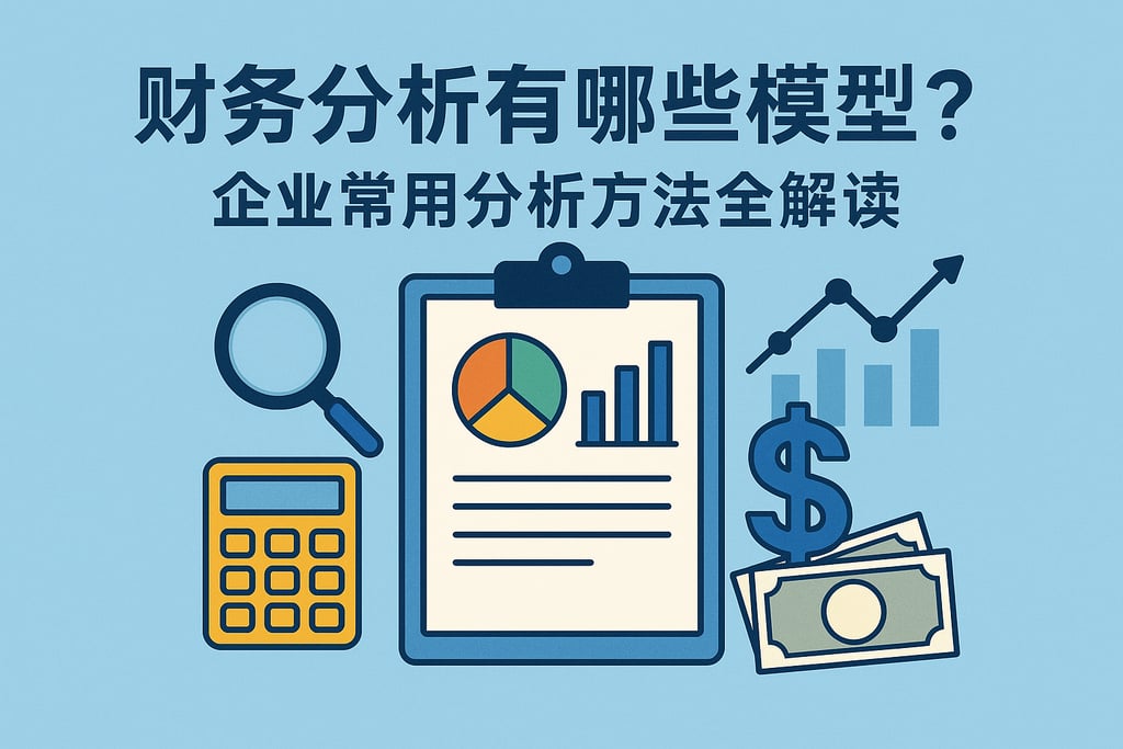 财务分析有哪些模型？企业常用分析方法全解读
