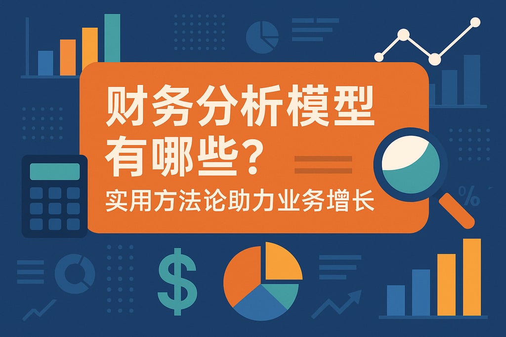 财务分析模型有哪些？实用方法论助力业务增长