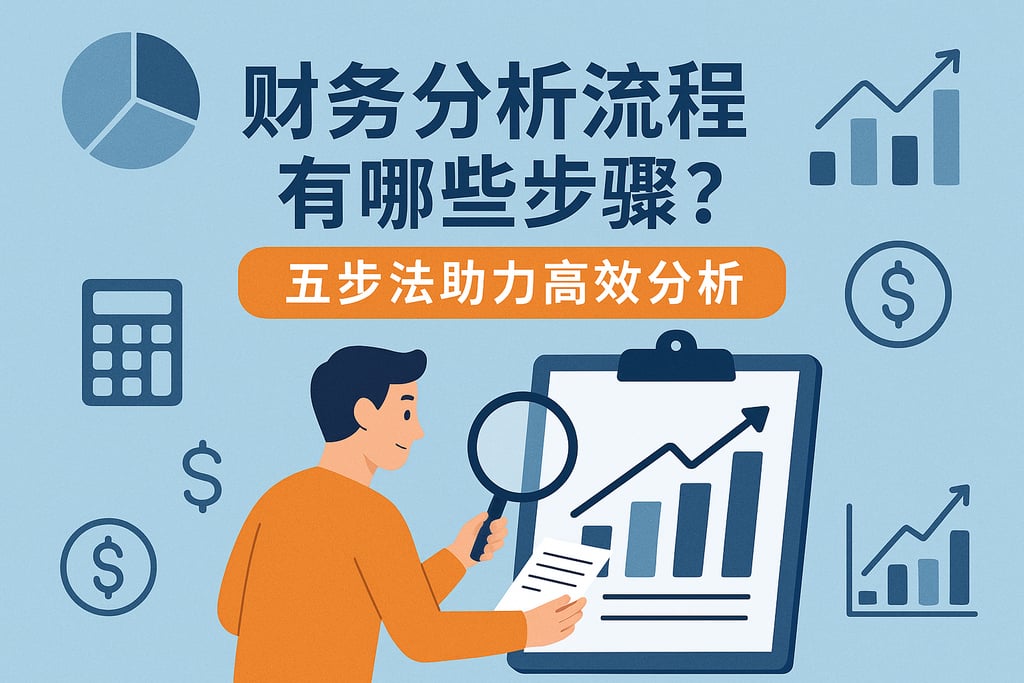 财务分析流程有哪些步骤？五步法助力高效分析