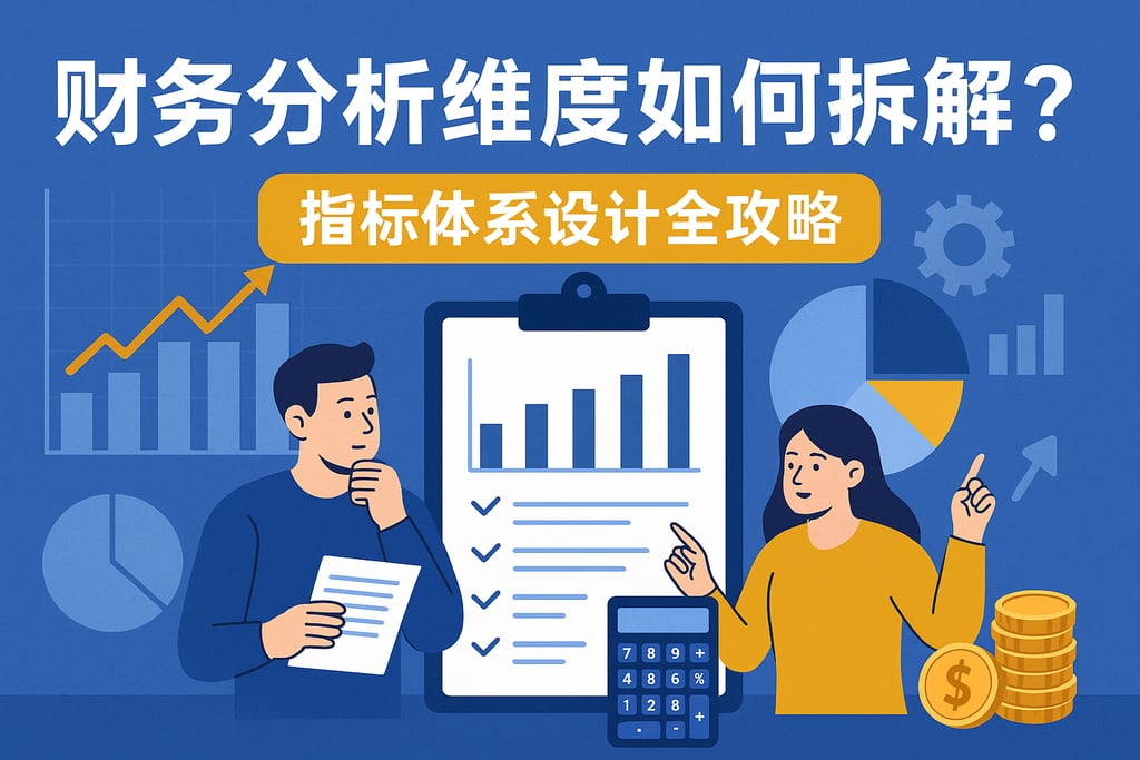 财务分析维度如何拆解？指标体系设计全攻略