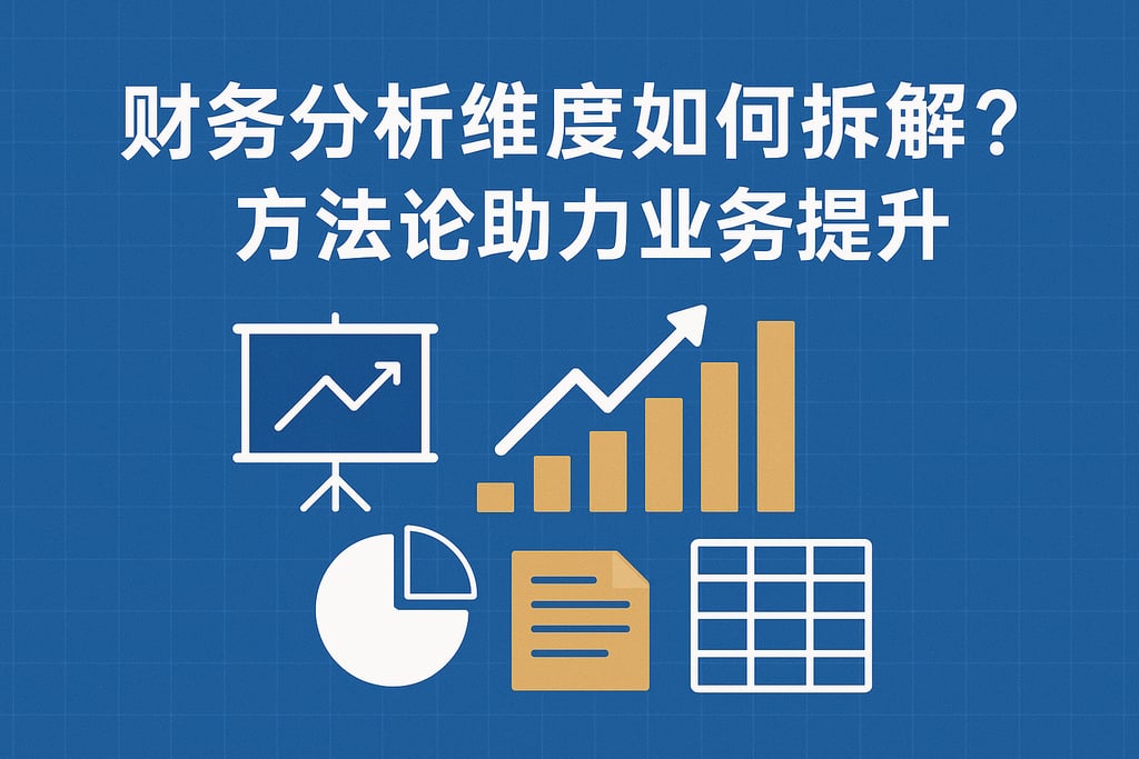 财务分析维度如何拆解？方法论助力业务提升