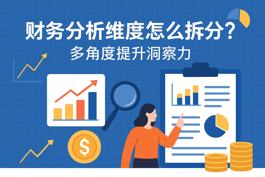 财务分析维度怎么拆分？多角度提升洞察力