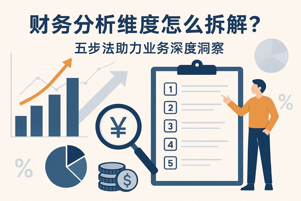 财务分析维度怎么拆解？五步法助力业务深度洞察