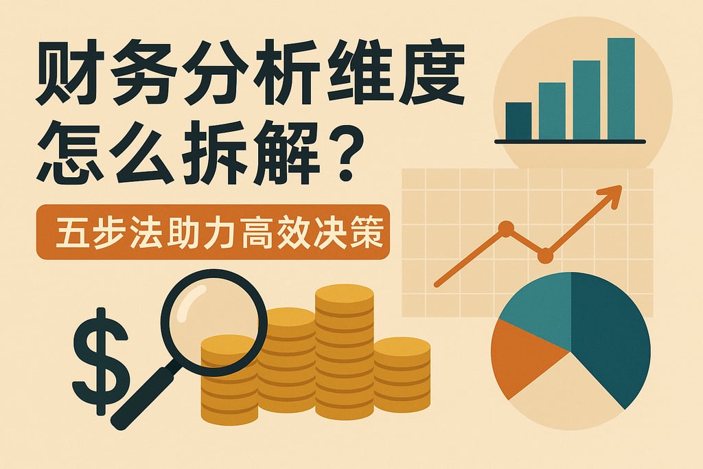 财务分析维度怎么拆解？五步法助力高效决策