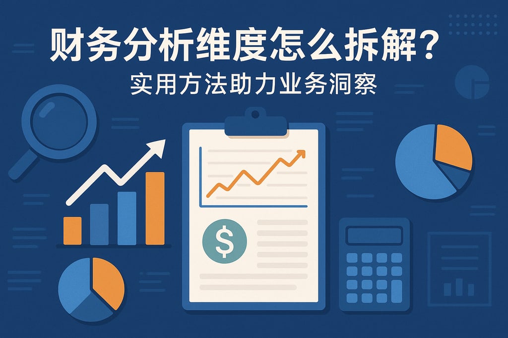 财务分析维度怎么拆解？实用方法助力业务洞察