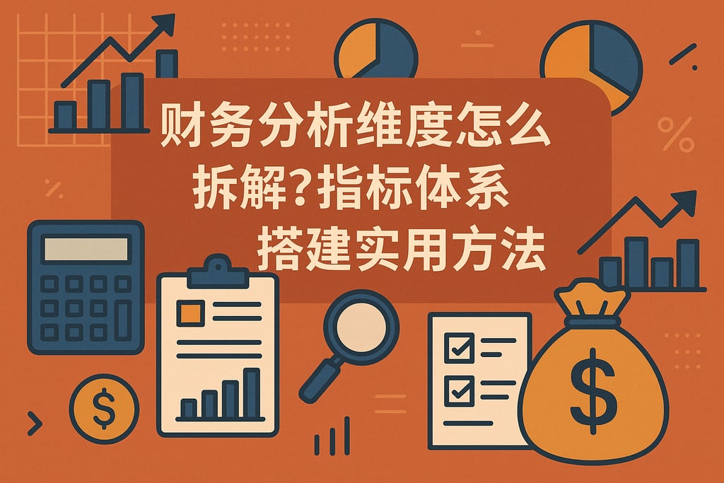 财务分析维度怎么拆解？指标体系搭建实用方法