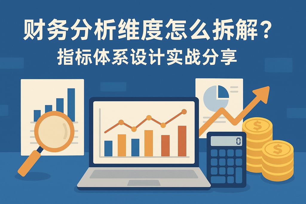 财务分析维度怎么拆解？指标体系设计实战分享