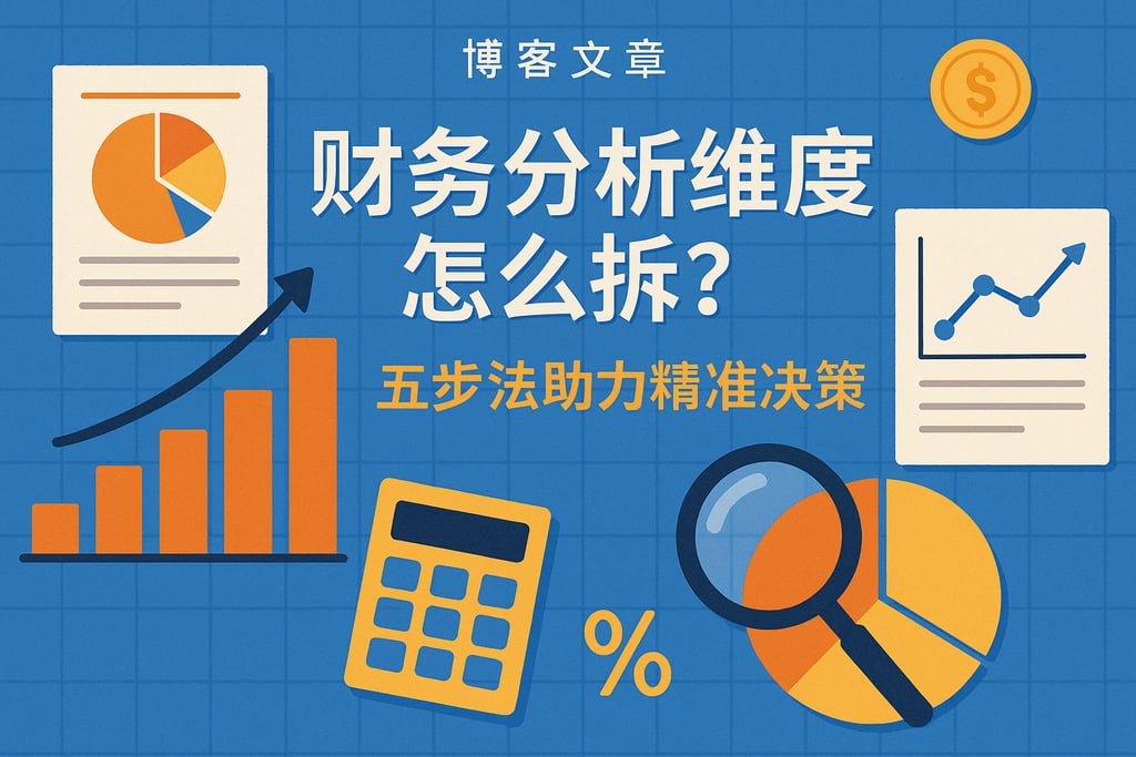 财务分析维度怎么拆？五步法助力精准决策