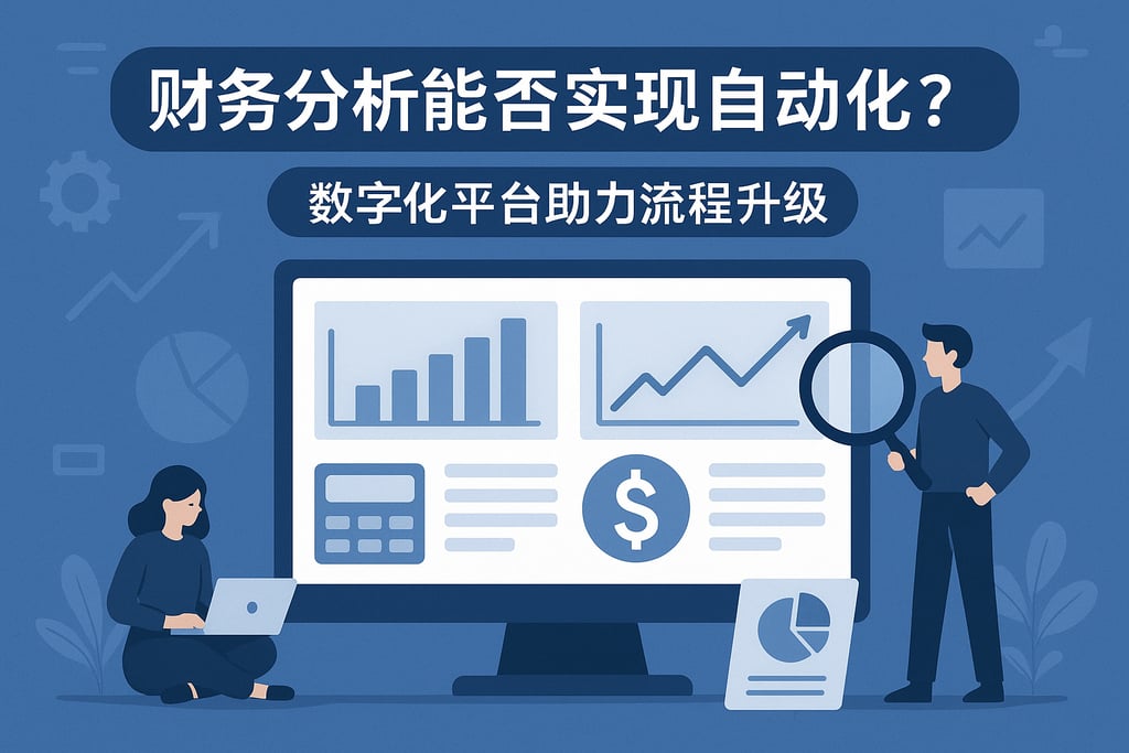 财务分析能否实现自动化？数字化平台助力流程升级