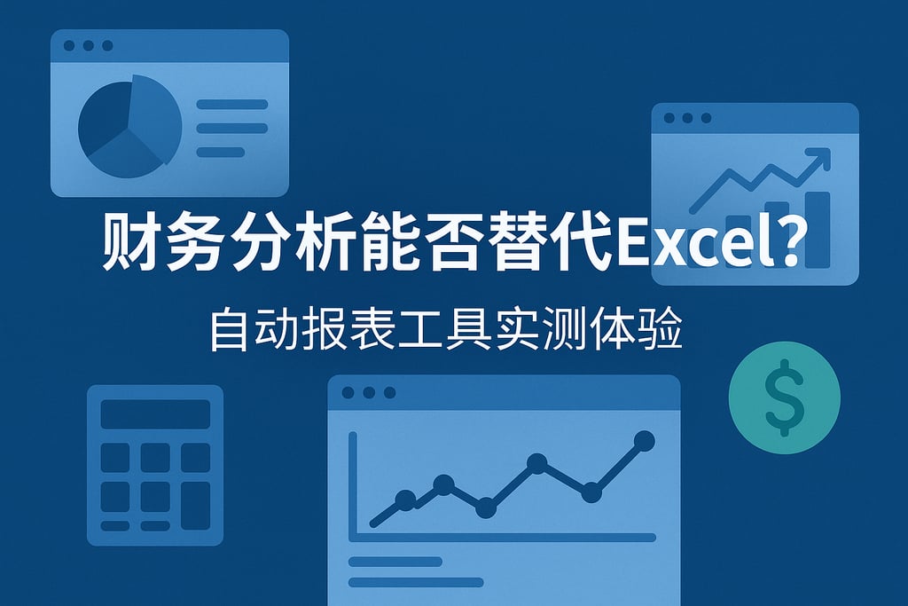 财务分析能否替代Excel？自动报表工具实测体验