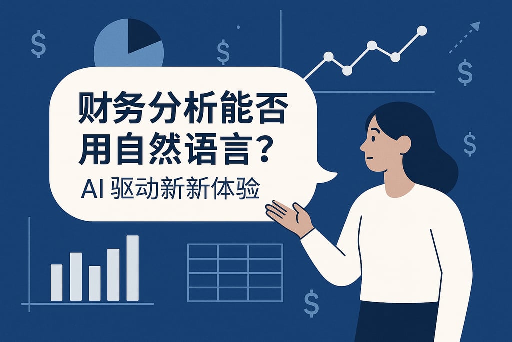 财务分析能否用自然语言？AI驱动新体验