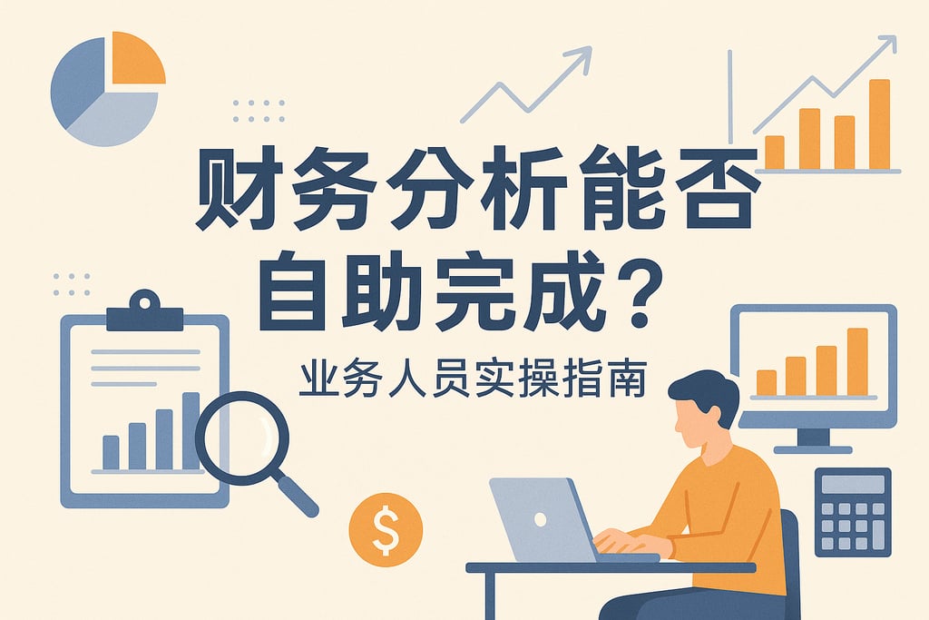 财务分析能否自助完成？业务人员实操指南