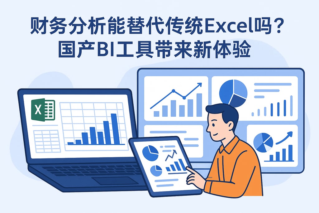 财务分析能替代传统Excel吗？国产BI工具带来新体验