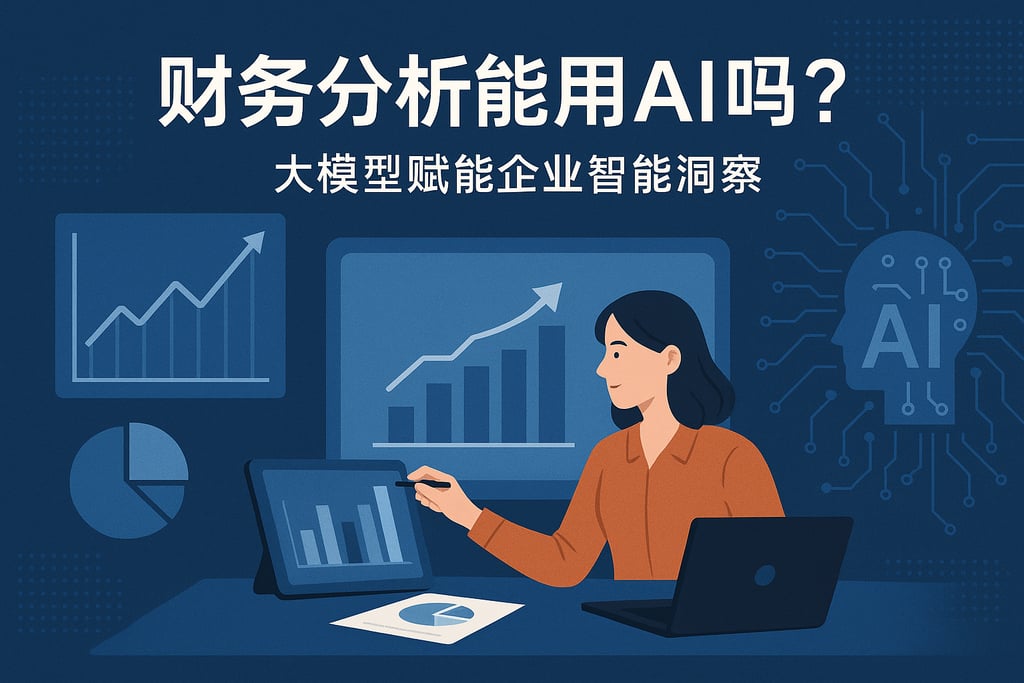 财务分析能用AI吗？大模型赋能企业智能洞察