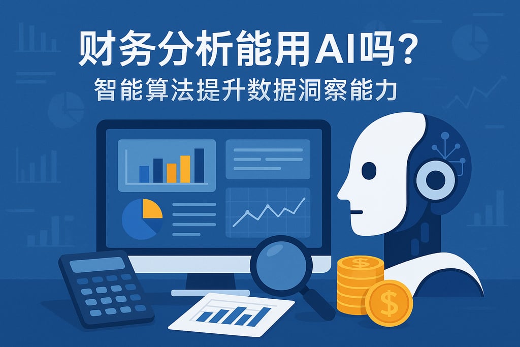 财务分析能用AI吗？智能算法提升数据洞察能力