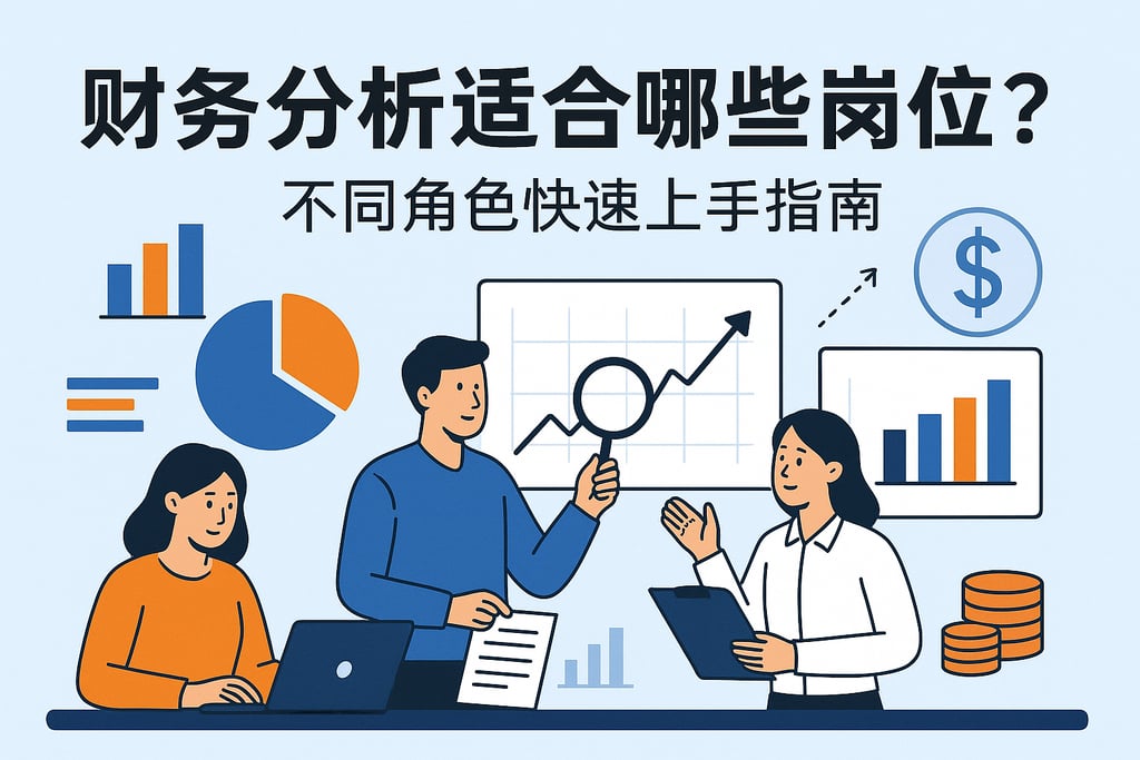 财务分析适合哪些岗位？不同角色快速上手指南